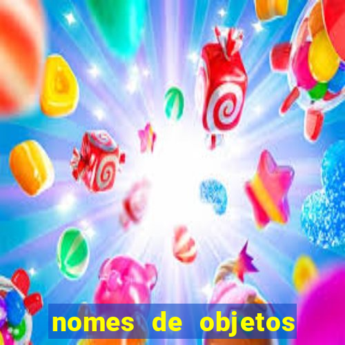 nomes de objetos de origem tupi guarani